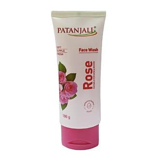 HERBAL PATANJALI ROSE FACE WASH-100gm