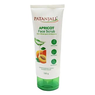 PATANJALI APRICOT FACE SCRUB - 100GM