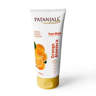 Patanjali Orange Aloe Vera Face Wash - 100gm