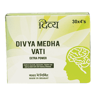 Patanjali Divya Medha Vati Extra Power - 120 Tablets