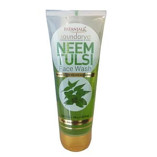 Patanjali Saundarya Neem Tulsi Face Wash - 100gm