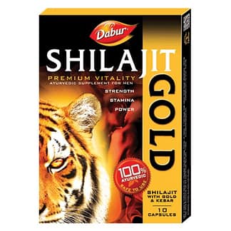 Dabur Shilajit Gold 10 Caps