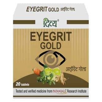 Patanjali Divya Eyegrit Gold- 20 Tablets
