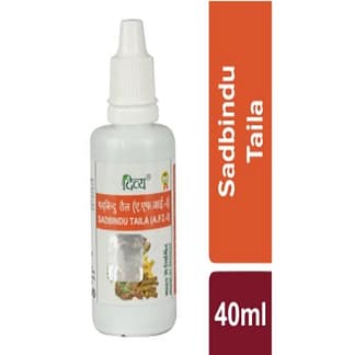 Patanjali Divya Sadbindu Taila 40ml