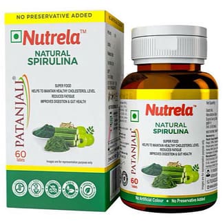 Patanjali Nutrela Natural Spirulina 60 Tablets