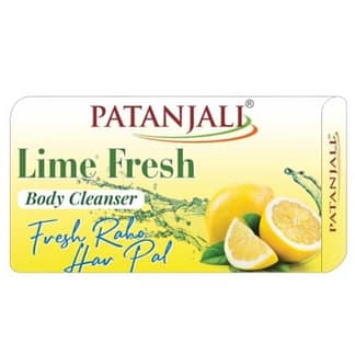Patanjali Lime Fresh Body Cleanser Soap 75gm