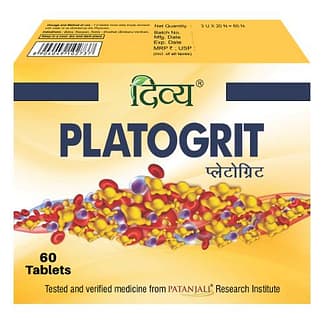 Patanjali Divya Platogrit 60 tablets