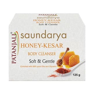 Patanjali Saundarya Honey kesar Body Cleanser -125 gm