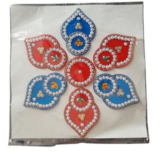 Hard Plastic Rangoli – Durable Decorative Rangoli for Diwali & Festive Home Décor