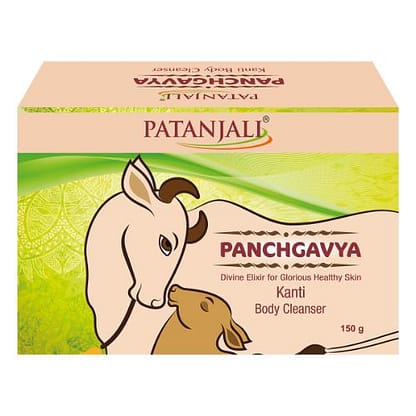 HERBAL Patanjali Kanti Panchgavya Body Cleanser- 150gm